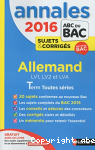 Allemand LV1, LV2 et LVA Term Toutes sries