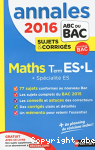 Maths Term ES-L-Spcialit ES