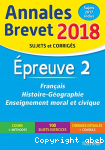 Franais / Histoire-Gographie / EMC Epreuve 2