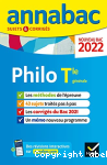 Annabac sujets & corrigs. Philo Tle gnrale 2022