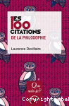 Les 100 citations de la philosophie