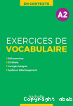 Exercices de vocabulaire