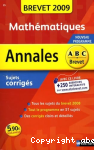 Brevet 2009 Mathmatiques