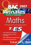 Bac 2007 Maths Tle ES obligatoire et spcialit