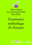 Grammaire mthodique du franais