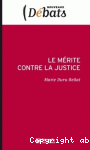 Le mrite contre la justice