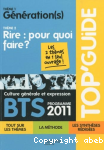 BTS Culture gnrale et expression programme 2011